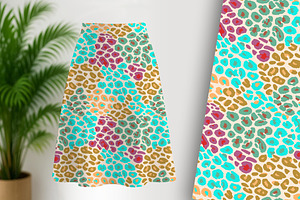 Leopard Spots Seamless Repeat, a Pattern Graphic by Sharon Schwalbe