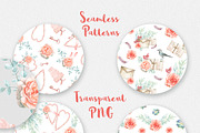 Floral Patterns Bundle 90% OFF, a Pattern Graphic by Spasibenko Art (Thumbnail 21 of 21)