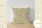 Vintage Yellow Ditsy Floral, a Pattern Graphic by Mieken Petra Designs (Thumbnail 2 of 3)