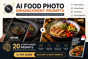 AI Food Photo Enhancement Prompts