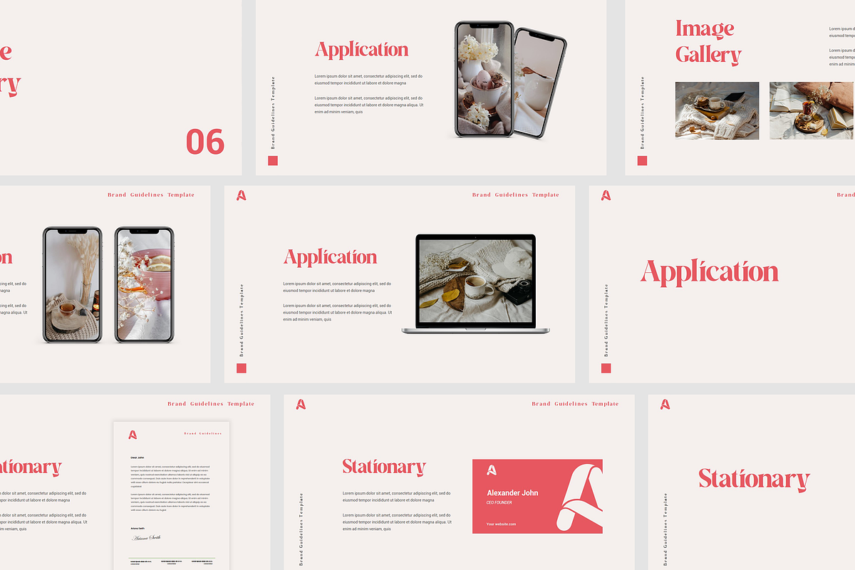 Brand Guideline Powerpoint Template, a Presentation Template by Azruca (Photo 2 of 4)