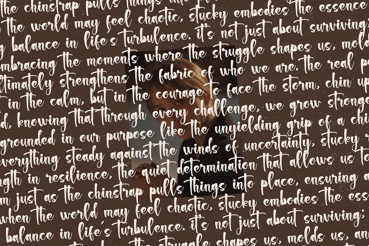 Chinstrap Stucky Bold Brush Font, a Script Font by stylishtype.co (Photo 15 of 20)