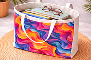 Vibrant Neon & Abstract pattern, a Pattern Graphic by Canvas Craft (Thumbnail 4 of 6)