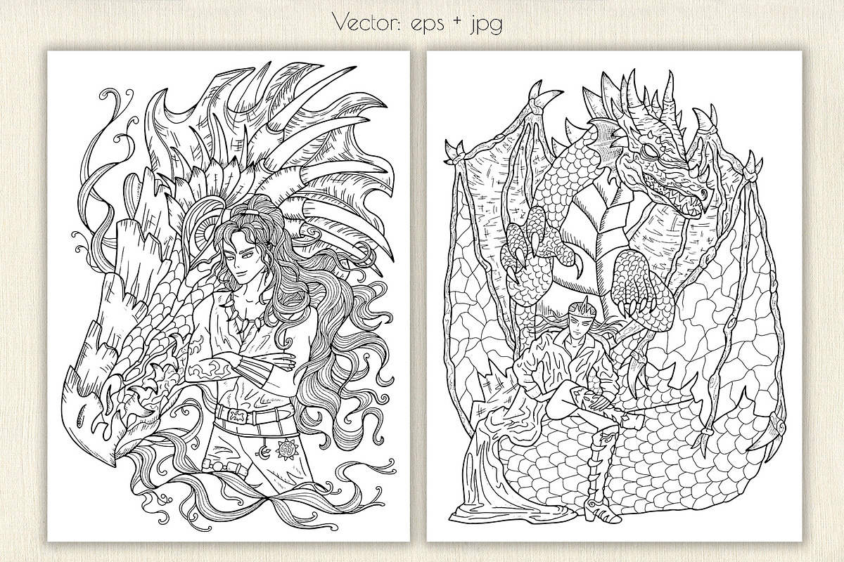 Dragon Boys Manga Style, an Animal Illustration by Samiramay (Photo 3 of 5)