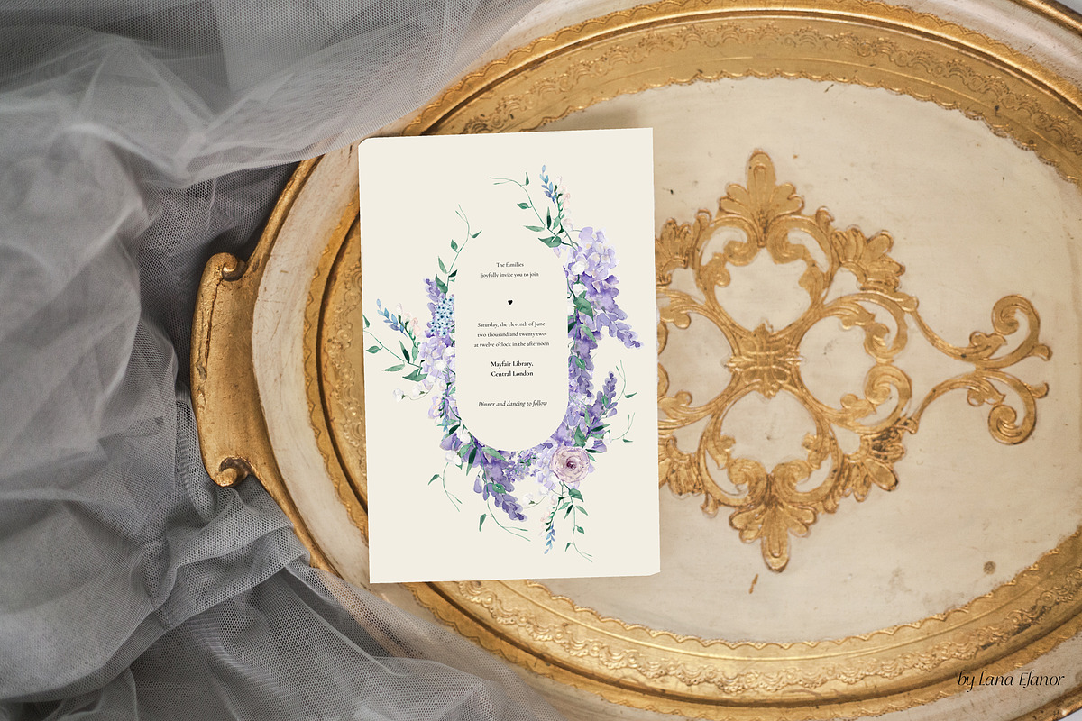 REGENCY ERA watercolor flowers, a Decorative Illustration by Lana Elanor (Photo 4 of 13)