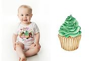 Watercolor Christmas Sweets Clipart, an Illustration by SimpleWishesArt (Thumbnail 4 of 7)