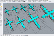 Diamond cross with diamond suspensio, an Object 3D Model by 3D Models by Obshansky (Thumbnail 3 of 11)