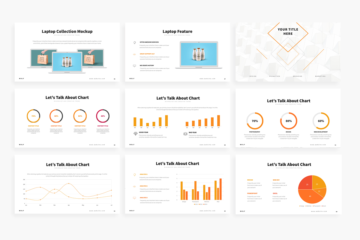 Honey - Powerpoint Template, a Presentation Template by Mikokit (Photo 11 of 18)