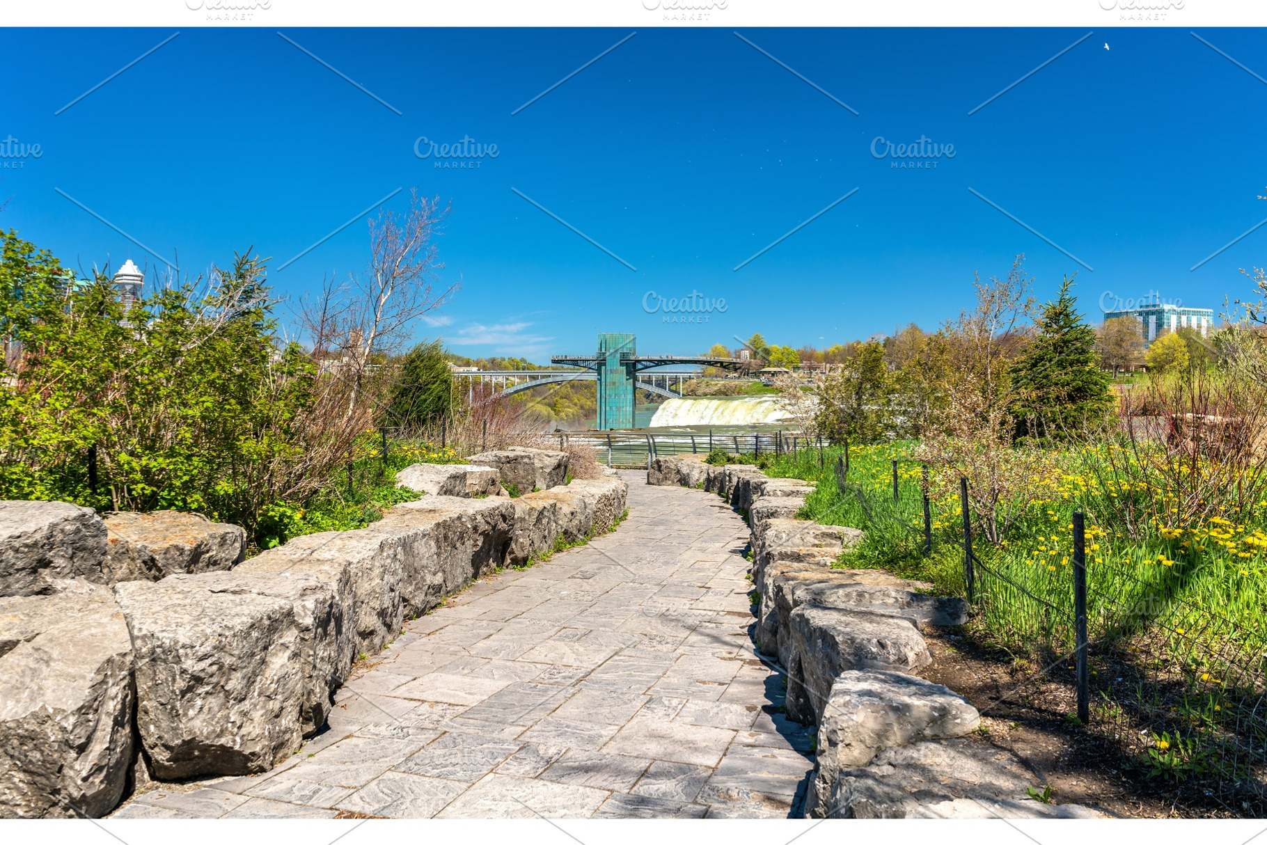 View of niagara falls state park in usa featuring spring, canada, and ontario, a Nature Photo by Leonid Andronov