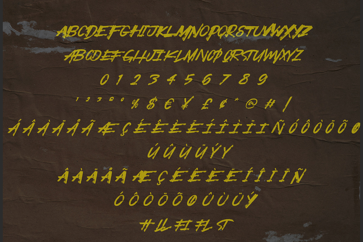Emotios Font | All Caps Brush, a Handwritten Font by Jadatype.id (Photo 7 of 7)