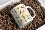 12 Cheery Floral Stamps Patterns, a Pattern Graphic by Inknfolly (Thumbnail 7 of 7)