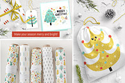 Christmas Bundle: 4 in 1, an Animal Illustration by Gulnara Sabirova (Thumbnail 6 of 18)