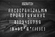 Dscratch - Display font, a Handwritten Font by Badsign Type (Thumbnail 2 of 6)