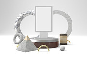 Abstract Billboard Mockup, an Advertising Mockup by Qaleb Studio (Thumbnail 2 of 2)