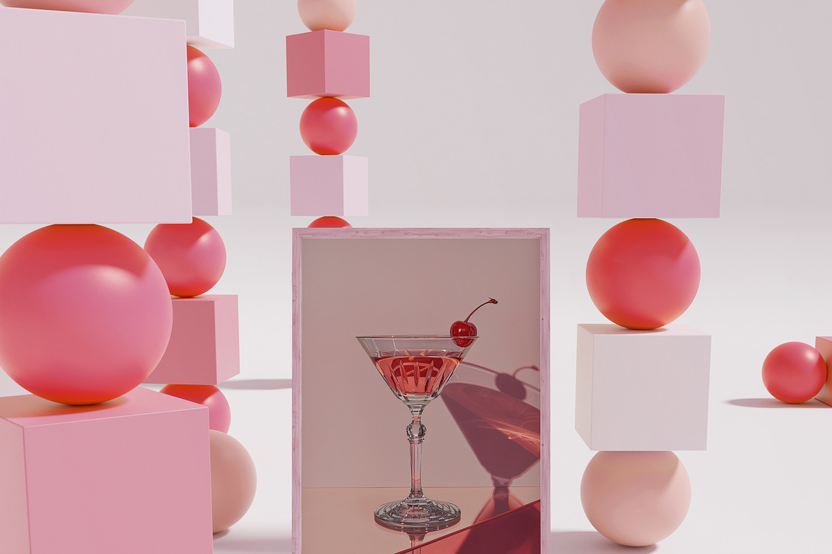 Elegant table treasures. Poster set, a Background Graphic by Lidberia (Photo 12 of 12)