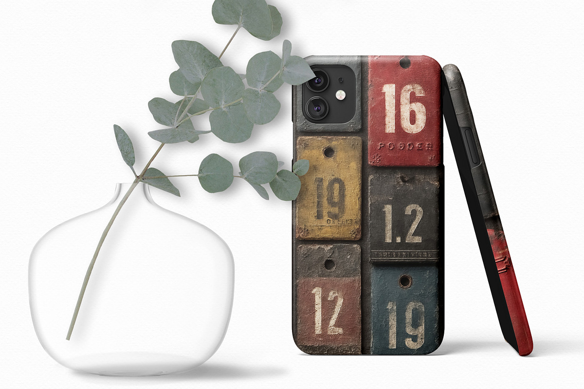 Industrial Numbers, a Decorative Illustration by rileyBgraphics (Photo 4 of 6)