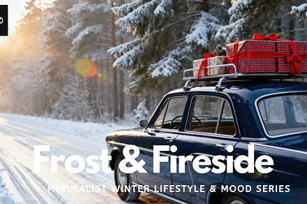 Frost & Fireside - Winter Collection, a Wallpaper Photo by Virgo Studio
