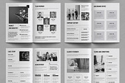 Company Profile Template Layout, a Brochure Template by ContestDesign (Thumbnail 3 of 3)