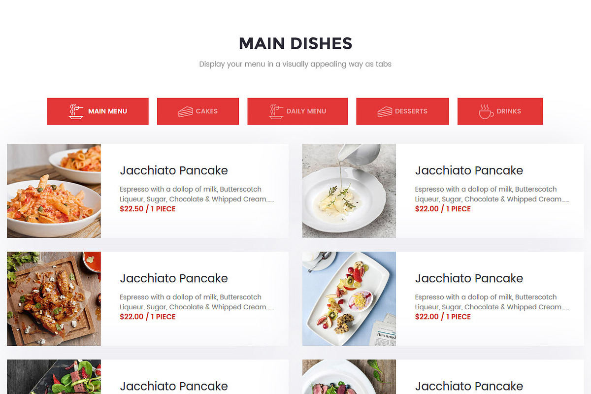 Meza - Restaurant WordPress Theme, a WordPress Template by Organized Themes (Photo 6 of 10)