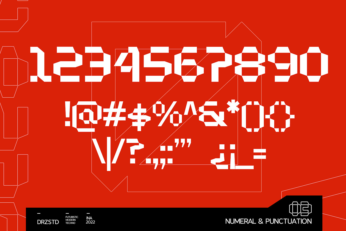 Sitewalk – Futuristic Pixel Font, a Sans Serif Font by Drizy (Photo 3 of 9)