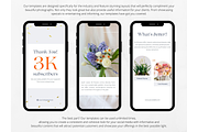 100 Floral Shop Social Media Stories, a Social Media Template by PatternLab. (Thumbnail 5 of 9)