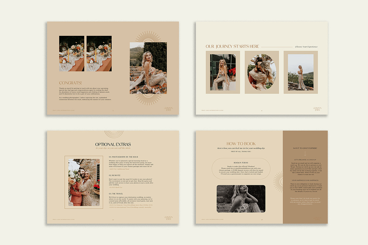 Elegant | Photo Price Guide Canva, a Templates & Theme by Studio Leelou (Photo 8 of 9)