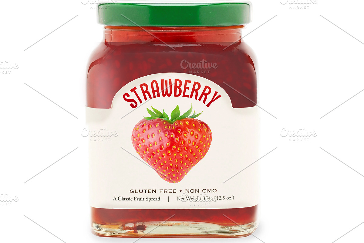 8 strawberries, an Object Graphic by Fruits+Veggies (Photo 6 of 6)