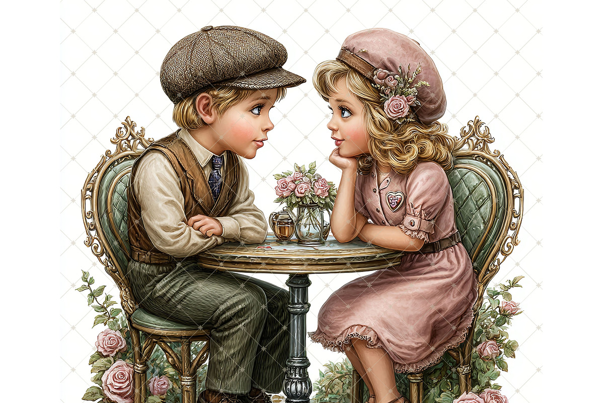 Romance Time Clipart JPG, a Person Illustration by Memories By Lea (Photo 19 of 20)