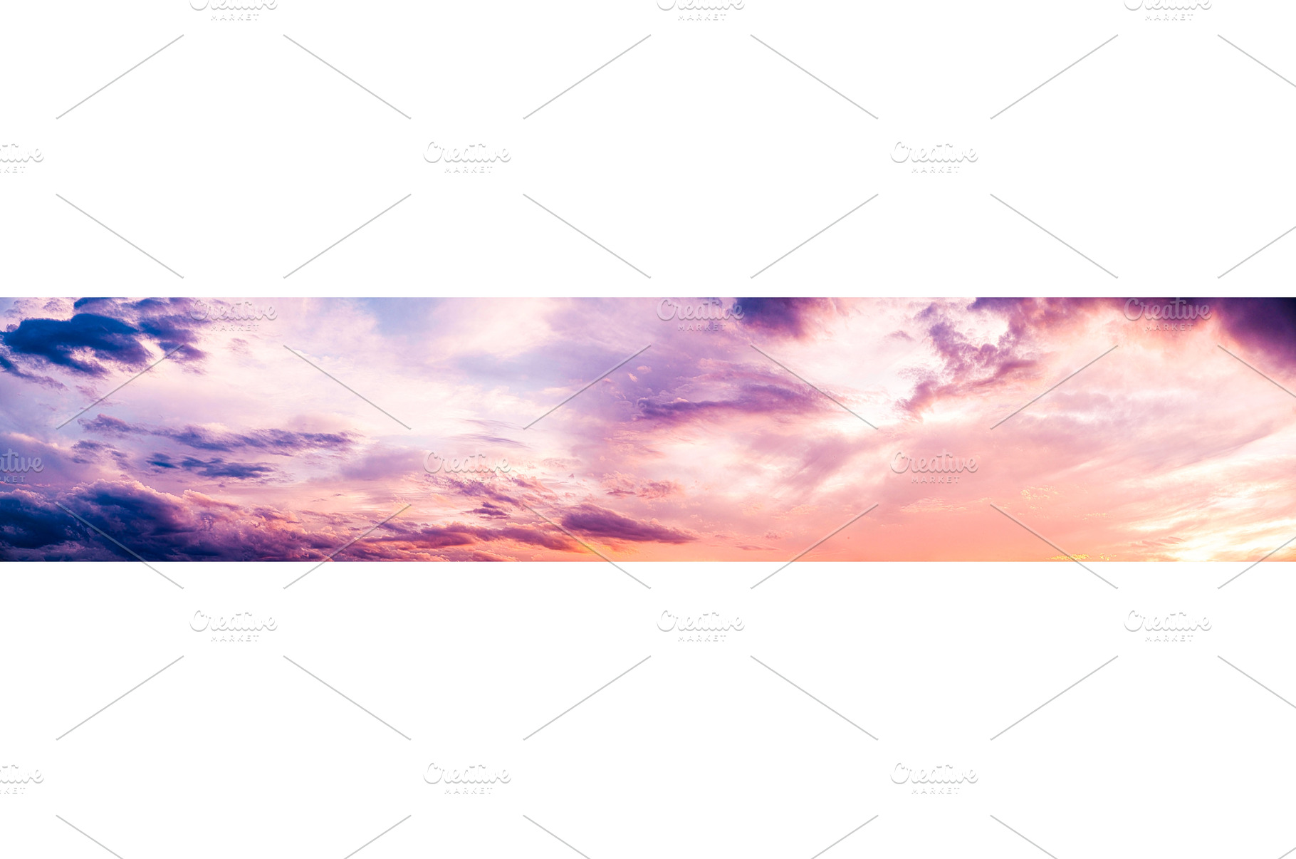 Dark blue sunset sky pano with, a Background Photo by MadPhotos