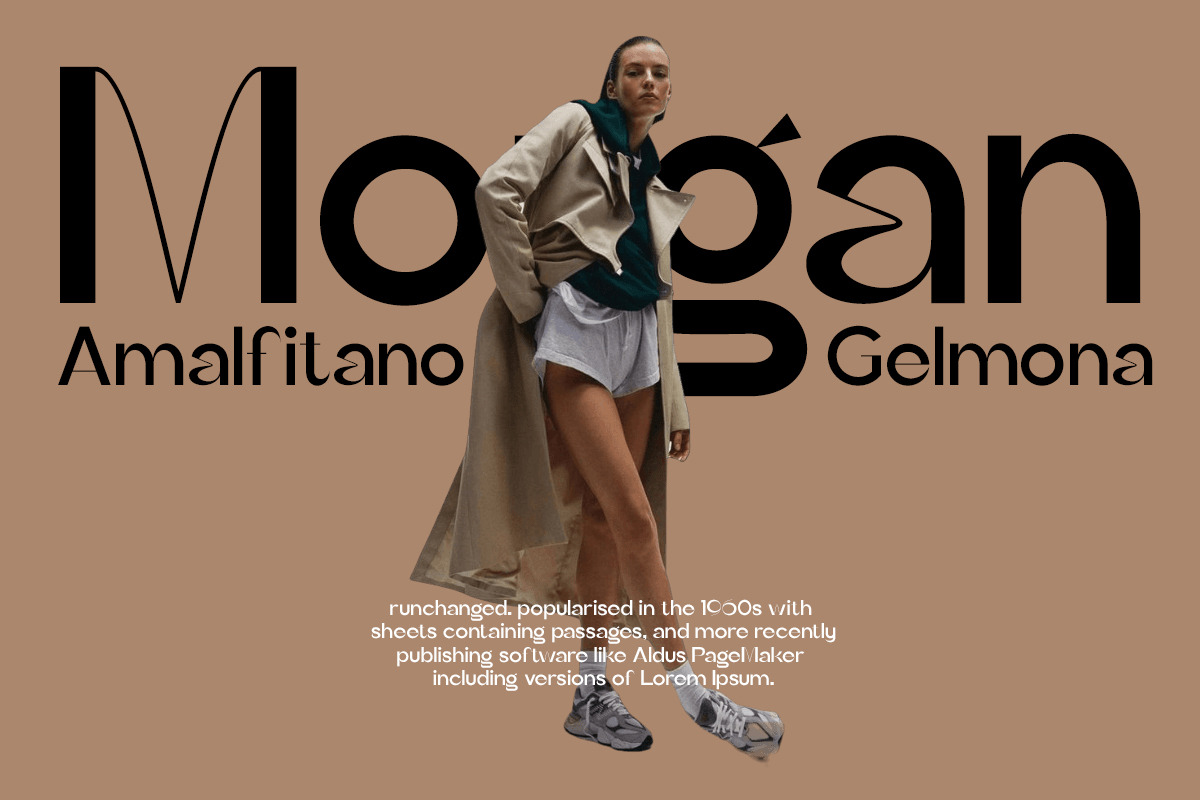 Andalusia Modern Sans Serif, a Sans Serif Font by Muntab_Art (Photo 2 of 10)