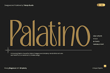 TBJ Palatino Sans Font Family
