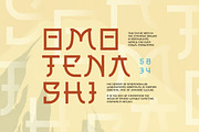 Souta - Japanese Style Display Font, a Sans Serif Font by Brand Earth (Thumbnail 4 of 7)