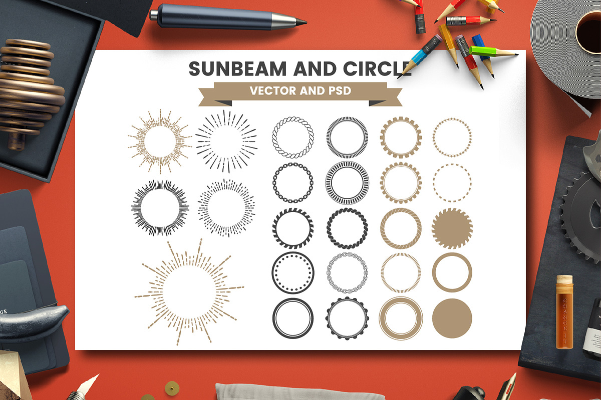 568 Vintage Objects and Badges, a Branding & Logo Template by Toonsteb (Photo 6 of 24)