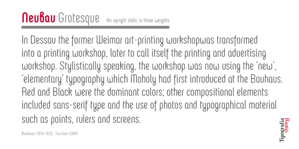Neubau Grotesque, a Sans Serif Font by TipografiaRamis (Photo 2 of 2)