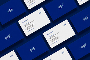 Business Cards Template: Audiolinear