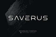 Saverus – Minimal Geometric Font, a Sans Serif Font by Artiveko (Thumbnail 1 of 6)