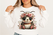 Whimsical Spring Bee Clipart PNG, an Illustration by Craft Nest (Thumbnail 8 of 11)