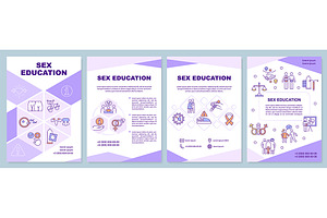 Sex education awareness brochure, a Brochure Template by IMG Visuals