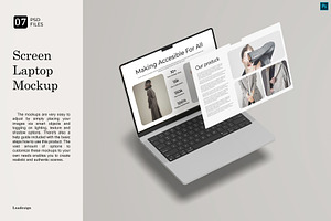 Laptop Screen Mockup