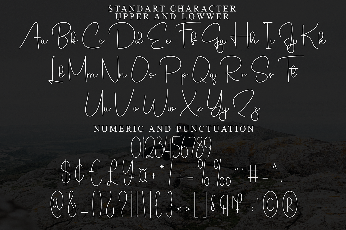 Cherry Starbursh, a Handwritten Font by FreshTypeINK (Photo 7 of 8)
