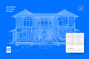 Grid Pattern Procreate Brushes, a Brush Add-On by Creative Veila (Thumbnail 2 of 9)