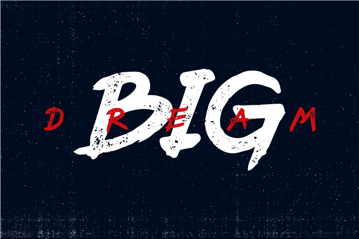 Pax Suyud - Brush + Rough Font preview 2