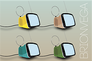 Vintage Television - Algol Brionvega, an Illustration by chiara (Thumbnail 2 of 3)