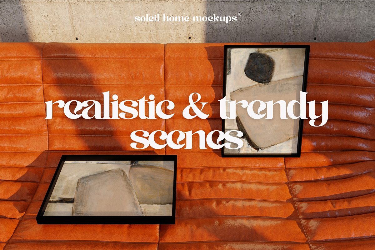 ROSALIA | Concrete Frame Mockup Set, a Household Mockup by SoleilHomeMockups (Photo 7 of 11)
