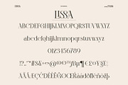 Lissa Stylish Ligature Serif Font, a Serif Font by Eotype Studio (Thumbnail 8 of 9)