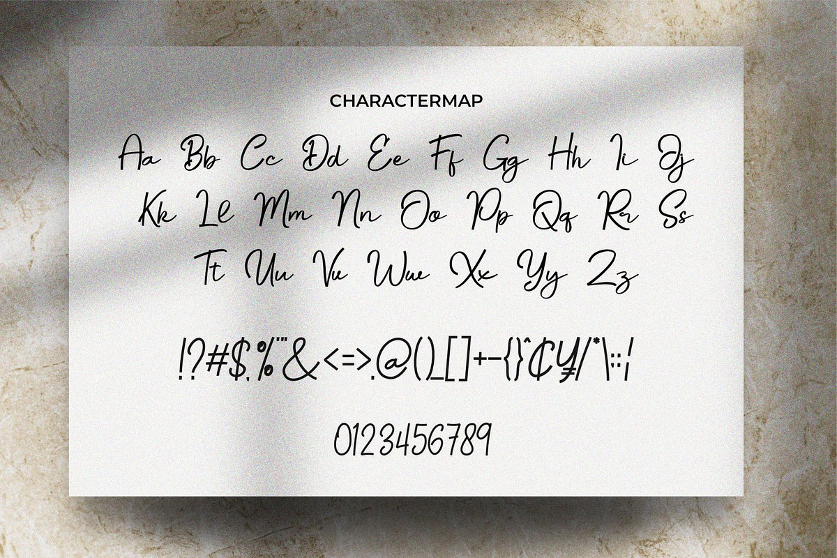 Della Morgan || Handwritten Font, a Handwritten Font by Idea Studio (Photo 5 of 5)