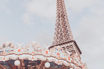 Eiffel Tower & Carousel