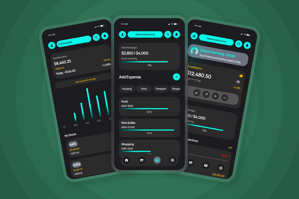 Aveniq Digital Financial Coach AI, an App Template by twinstd (Photo 4 of 5)