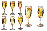 New year Champagne clipart, an Illustration by Designworld (Thumbnail 3 of 3)
