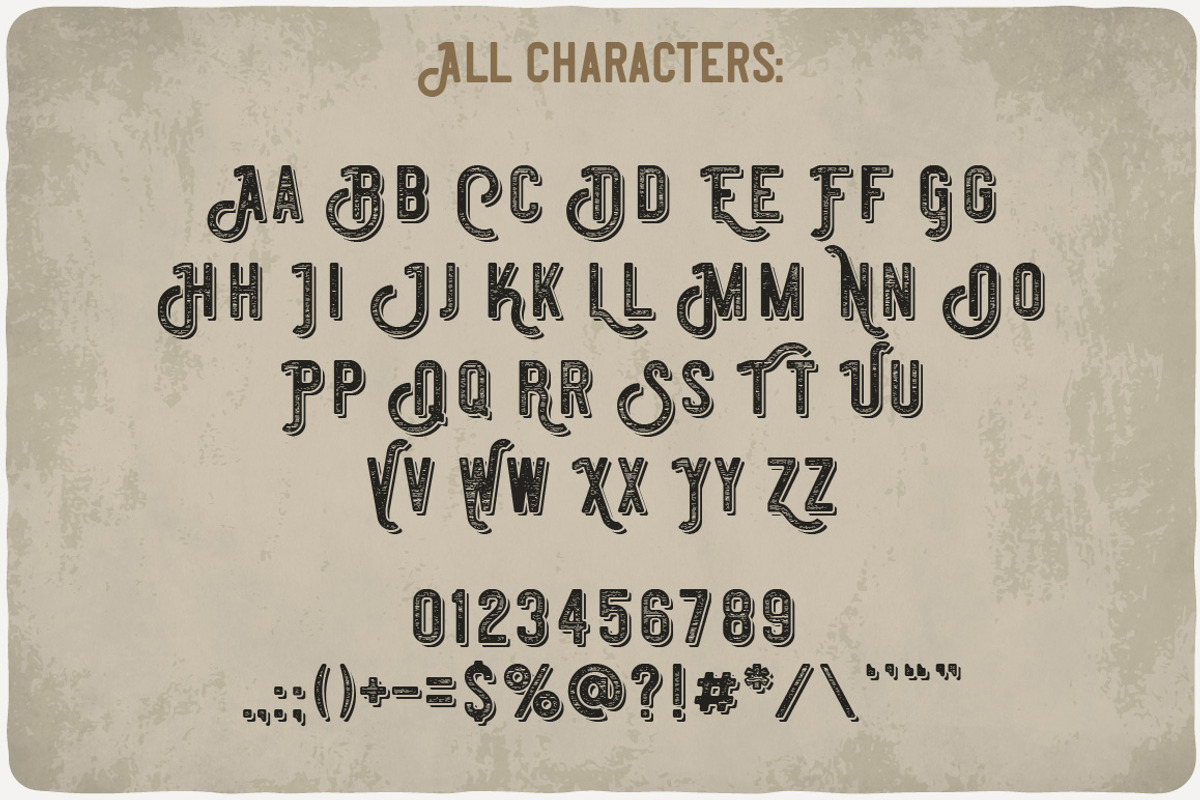Absinthe Font preview 2